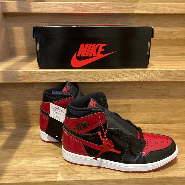 スニーカーNike Air Jordan 1 High OG "Patent Bred"