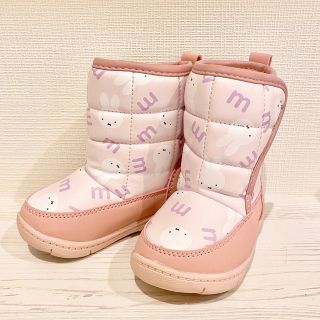 シマムラ(しまむら)の【お取置き】未使用　記名あり　ミッフィー　スノーブーツ　13.0cm(ブーツ)