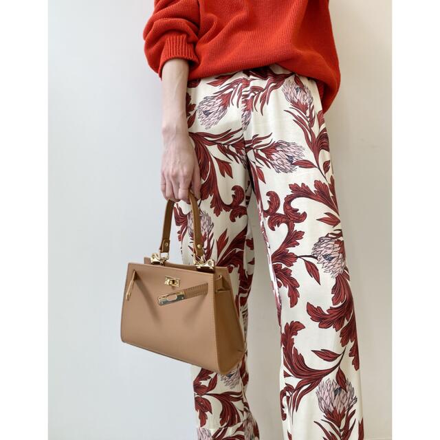 SENSI STUDIO Print Slouchy Pants レッド 34 | myglobaltax.com