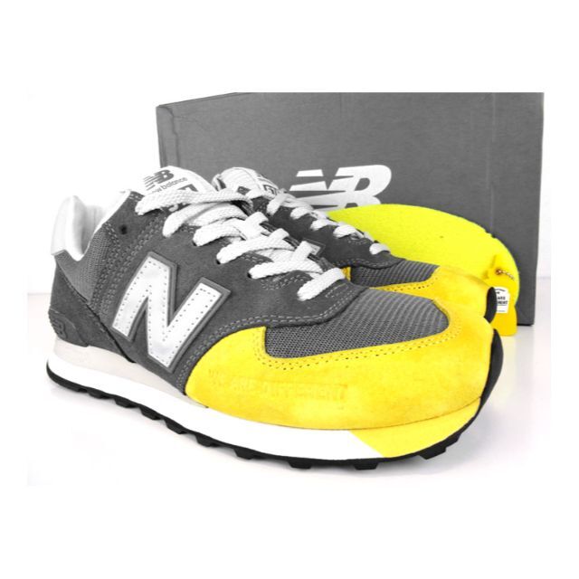 New Balance(ニューバランス)のニューバランス×ジアパートメント■ML574AP2MUSTARDDIPスニーカー メンズの靴/シューズ(スニーカー)の商品写真