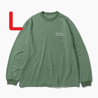 ワンエルディーケーセレクト(1LDK SELECT)のennoy L/S Border T-Shirt GREEN エンノイ(Tシャツ/カットソー(七分/長袖))