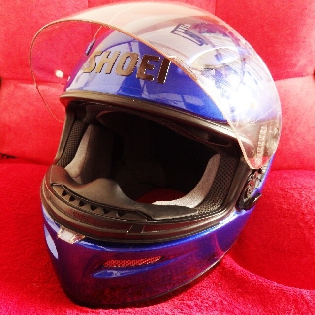 SHOEI】 Z-4 フルフェイスヘルメット Mサイズ ブルーの通販 by 和室6畳 