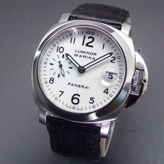 パネライ(PANERAI)の国内正規品　美品 F番 パネライ PAM00049 ルミノールマリーナ 　箱,ギ(腕時計(アナログ))