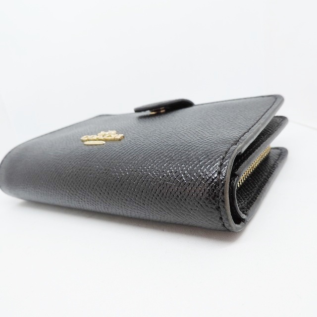 COACH(コーチ)のコーチ 2つ折り財布 - F11484 黒 レザー レディースのファッション小物(財布)の商品写真
