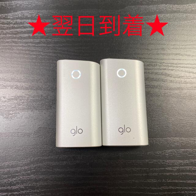 glo(グロー)のG3155番 glo 純正 本体 2本 銀 シルバー. メンズのファッション小物(タバコグッズ)の商品写真