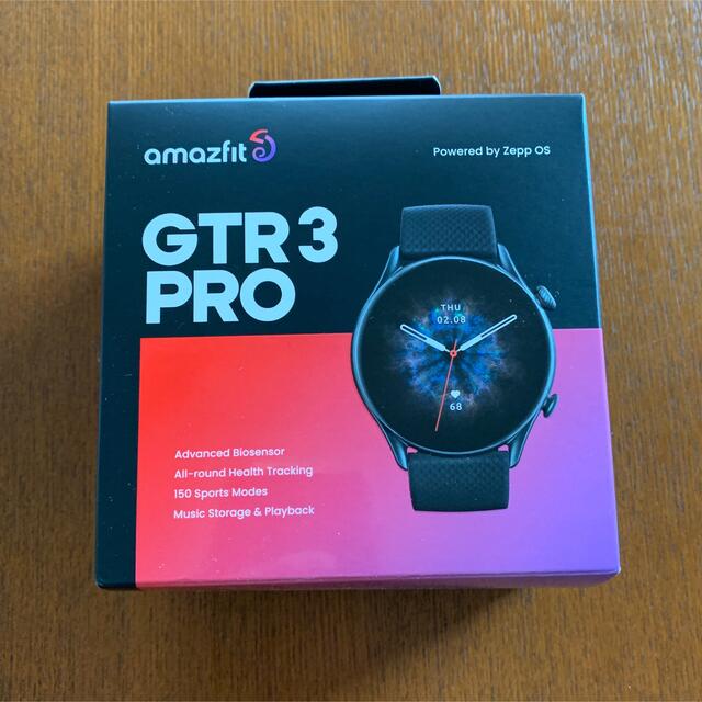 Amazfit GTR3 Pro（インフィニットブラック）日本正規版