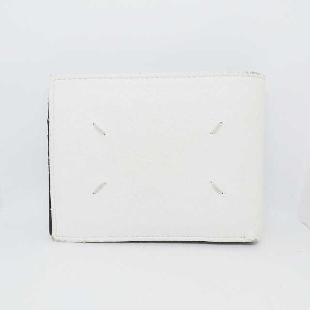 Maison Martin Margiela(マルタンマルジェラ)のマルタンマルジェラ 2つ折り財布 - 白 レディースのファッション小物(財布)の商品写真