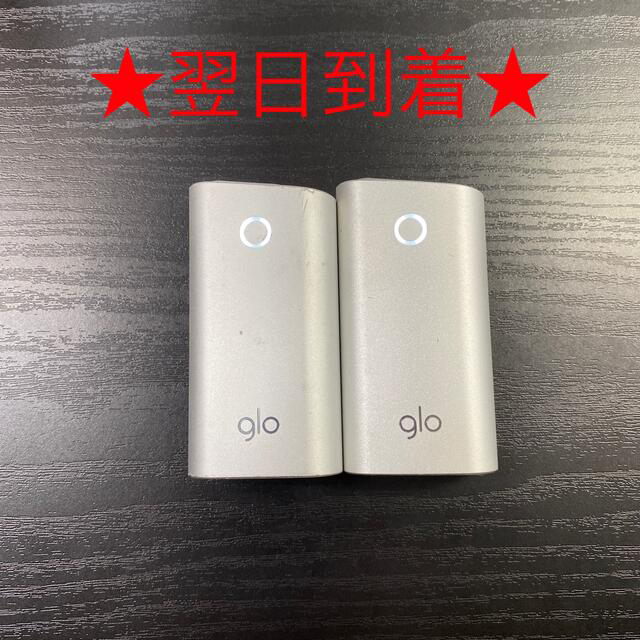 glo(グロー)のG3157番 glo 純正 本体 2本 銀 シルバー. メンズのファッション小物(タバコグッズ)の商品写真