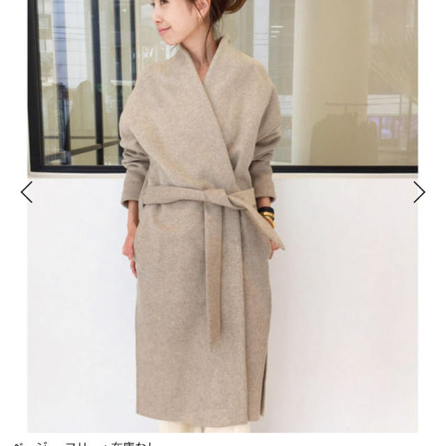 L'Appartement DEUXIEME CLASSE(アパルトモンドゥーズィエムクラス)のアパルトモン♡*TOTEME Robe Coat◆  レディースのジャケット/アウター(ロングコート)の商品写真