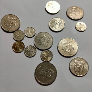 ノルウェー　アンティーク硬貨　古銭(貨幣)