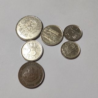 オランダ　アンティーク硬貨　古銭(貨幣)