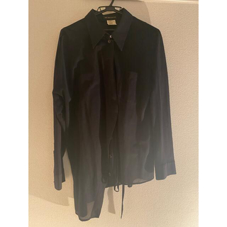 アンドゥムルメステール(Ann Demeulemeester)のANN DEMEULEMEESTER 変形シャツ(シャツ)