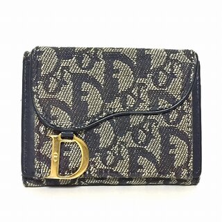 ディオール(Christian Dior) ネイビー 財布(レディース)の通販 69点 
