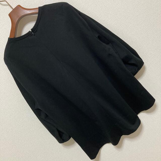 美品✨セオリーリュクス カットソー Cotton Interlock2 黒 Theory luxe - Theory luxe 21ss カットソーの通販 by yu♡'s