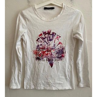 カルバンクライン(Calvin Klein)のCalvin Klein Jeans カルバンクライン ジーンズ 長袖TシャツM(Tシャツ(長袖/七分))