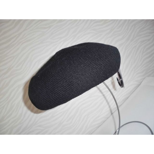 新品サマーベレー帽ブラック黒57.5cm春夏素材ユニセックス男女兼用 レディースの帽子(ハンチング/ベレー帽)の商品写真