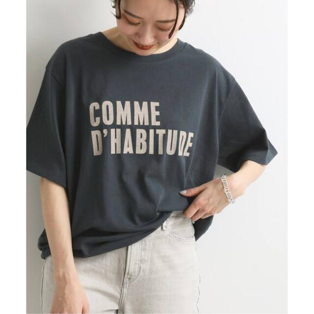 Tシャツ(半袖/袖なし)【新品】IENA イエナ COMME DHABITUDE Tシャツ