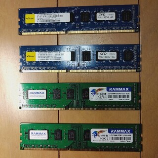 デスクトップパソコン用メモリー16GB DDR3 PC10660(PCパーツ)