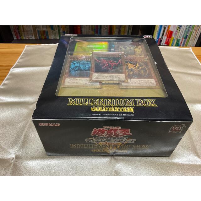 KONAMI(コナミ)の未開封　遊戯王　 MILLENNIUM BOX GOLD EDITION エンタメ/ホビーのトレーディングカード(Box/デッキ/パック)の商品写真