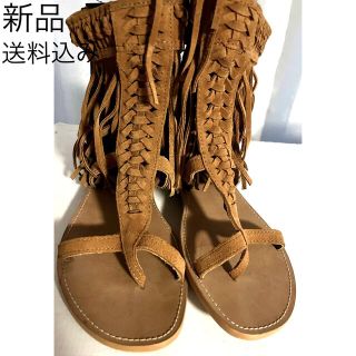 ザラ(ZARA)の新品 ZARA  スエード  サンダル(サンダル)