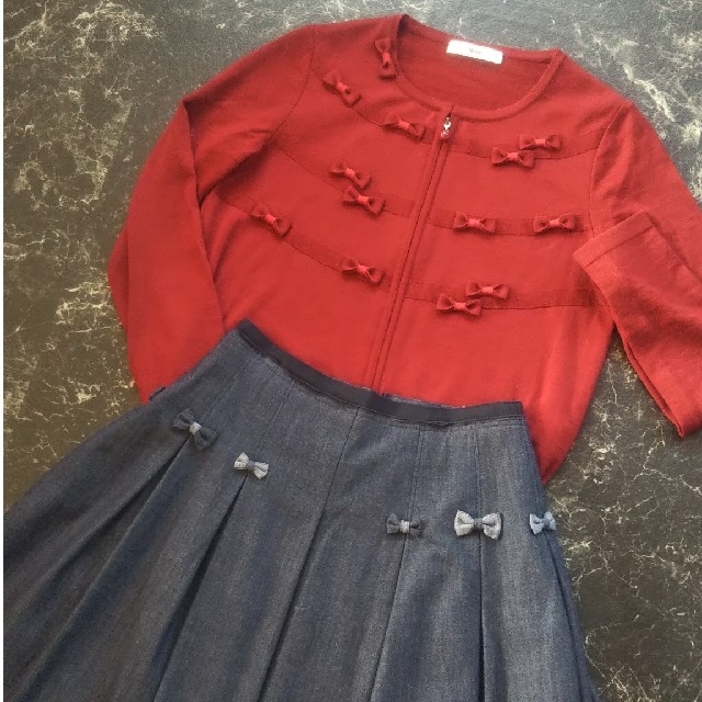 ルネ おリボン♡カーディガン♡フォクシー エムズグレイシー トッカ