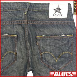 リーバイス(Levi's)のリーバイスブラック W30 ジーンズ デニム 古着メンズスキニーHH8090(デニム/ジーンズ)