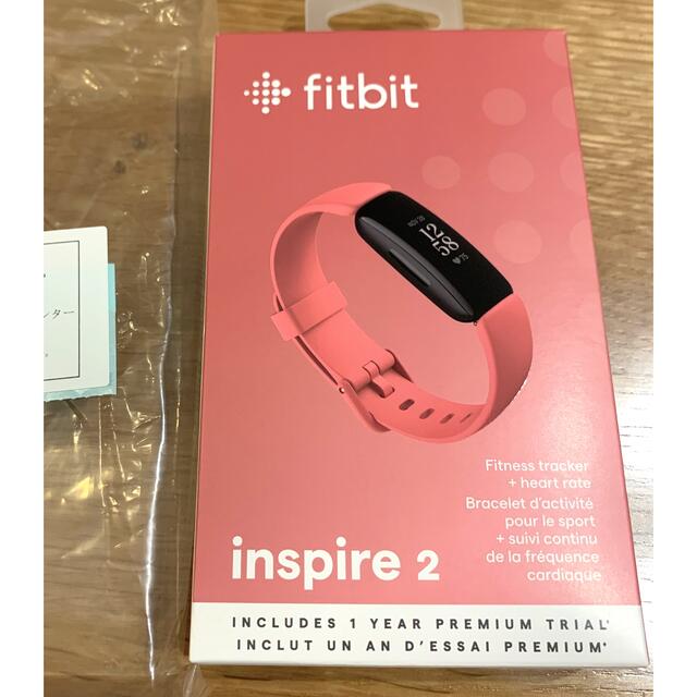 Fitbit Inspire 2 ピンク　デザートローズ　新品　未開封