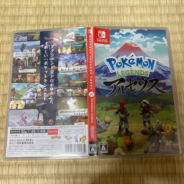 Pokemon LEGENDS アルセウス Switch エンタメ/ホビーのゲームソフト/ゲーム機本体(家庭用ゲームソフト)の商品写真