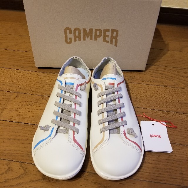 CAMPER(カンペール)のCAMPER TWSペウカミレザースニーカー38 レディースの靴/シューズ(スニーカー)の商品写真