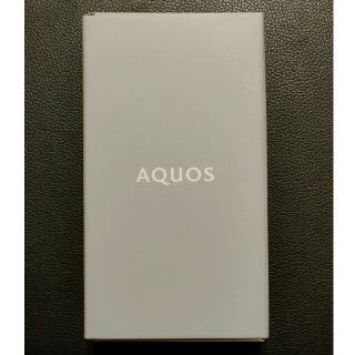 シャープ(SHARP)のSHARP スマートフォン AQUOS sense6 128GB ブラック SH(スマートフォン本体)