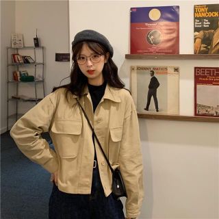 アウター ジャケット シンプル 女性 レディース おしゃれ 春服 秋服 お洒落(テーラードジャケット)