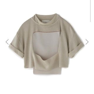 ステュディオス(STUDIOUS)の【専用】TAN  タン21SS CLINGFILM CROPPED TEE(Tシャツ(半袖/袖なし))