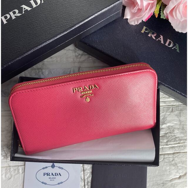 卸売 プラダ ファッション小物 prada サフィアーノ ラウンドファスナー ...