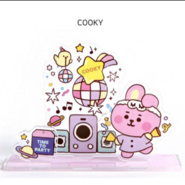 BT21 - BTS BT21 COOKY アクリルスタンドカレンダー ミラー セットの