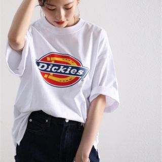 ディッキーズ(Dickies)のDickies ロゴTシャツ ホワイト(Tシャツ(半袖/袖なし))