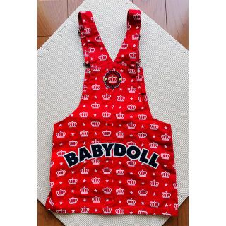 ベビードール(BABYDOLL)のBabyDoll  サロペットスカート  オーバーオール  120 ワンピース(ワンピース)