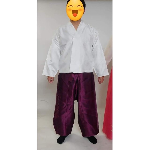 チョゴリバジ(男性用韓服)3点セット メンズのメンズ その他(その他)の商品写真