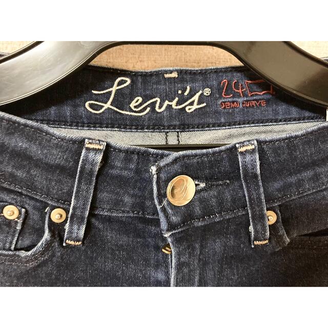 Levi's(リーバイス)のLevi‘s リーバイス　デミカーブ　スキニー　デニム　24インチ レディースのパンツ(デニム/ジーンズ)の商品写真