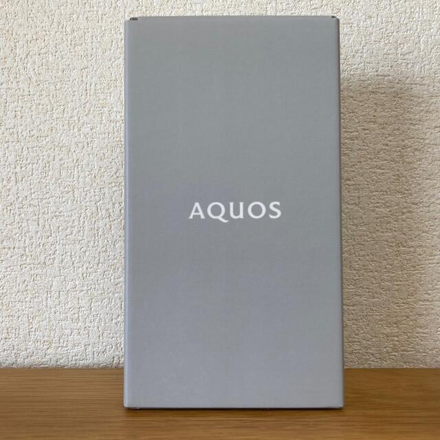 「かわいい～！」 AQUOS ブラック 6GB/128GB sense6 AQUOS 新品未開封 - スマートフォン本体