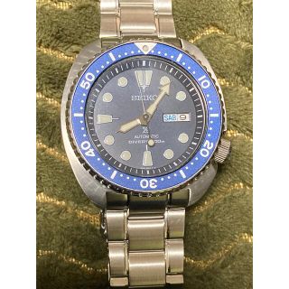 セイコー(SEIKO)の復刻SEIKOタートル3rdダイバー青ベゼル自動巻　最終値下げ(腕時計(アナログ))