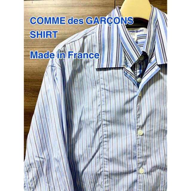 COMME des GARÇONS SHIRT STRIPE SHIRTS 注目ショップ 49.0%割引