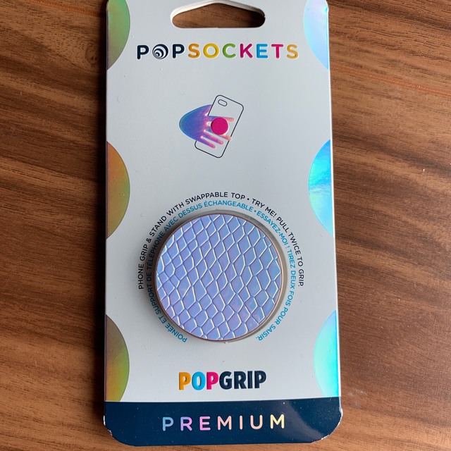 POPSOCKETS ポップソケッツ プレミアム POPGRIP 新品未使用の通販 by ばーすてぃ's shop｜ラクマ