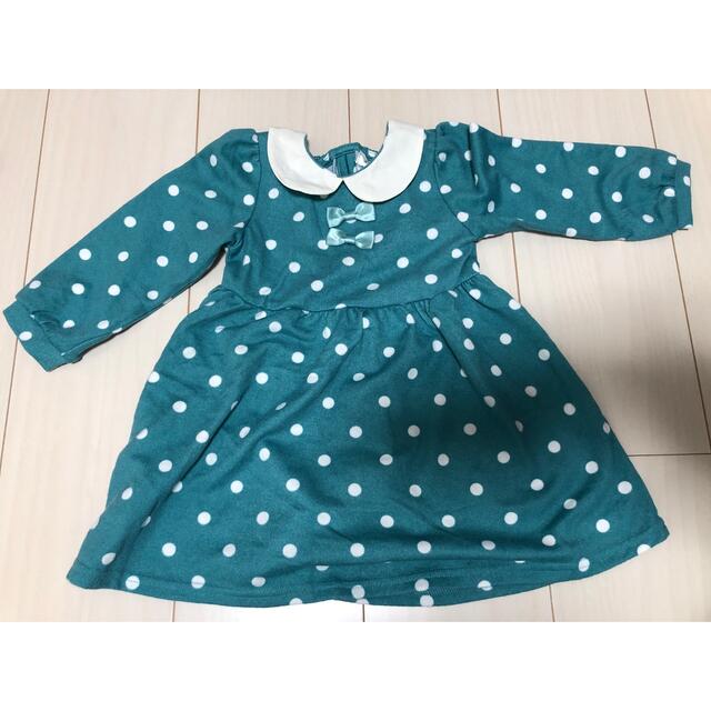 anyFAM(エニィファム)のキッズワンピース　90センチ キッズ/ベビー/マタニティのキッズ服女の子用(90cm~)(ワンピース)の商品写真