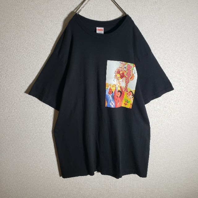 【即完売モデル】シュプリーム ビッグロゴ人気カラーtシャツ　入手困難　美品