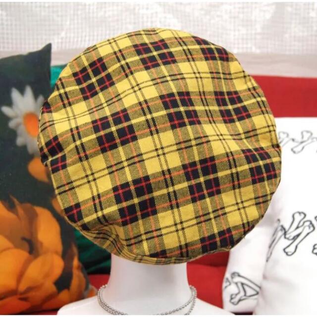 HEIHEI ハートチェックベレー帽 GREEN ハンチング | endageism.com