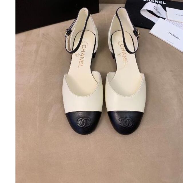適切な価格 CHANEL 37 未使用 CHANEL 新作シューズ - ハイヒール+