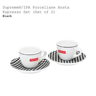 シュプリーム(Supreme)のSupreme®/IPA Porcellane Aosta Espresso(グラス/カップ)