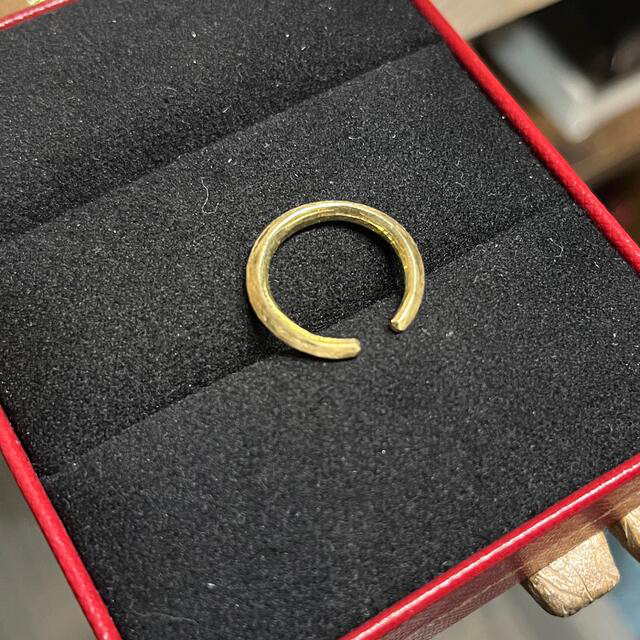 新品 未使用】18金 イヤーカフ 兼 リング K18 18Kの通販 by