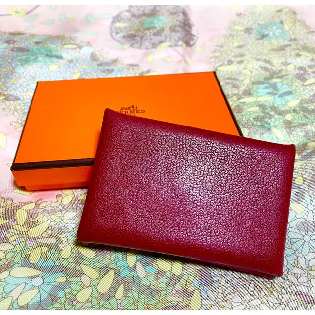 HERMES　名刺入れ　カルヴィ　カードケース