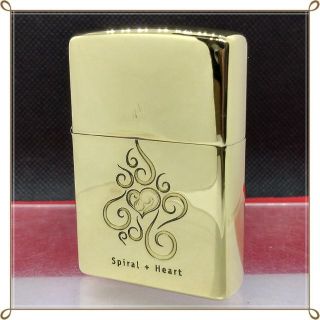 ジッポー(ZIPPO)の№1032 ZIPPO Spiral・Heart スパイラルハート 【C 02】(タバコグッズ)